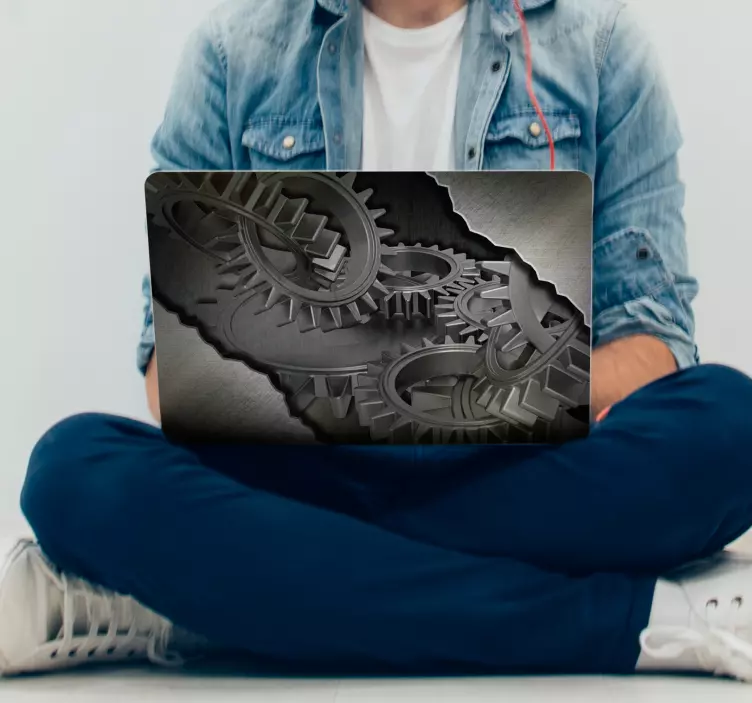 Bærbar klistermærke i industriel stil - TenStickers