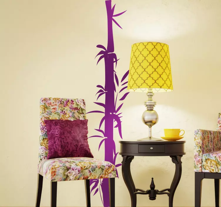 Bambus gren dekal - TenStickers