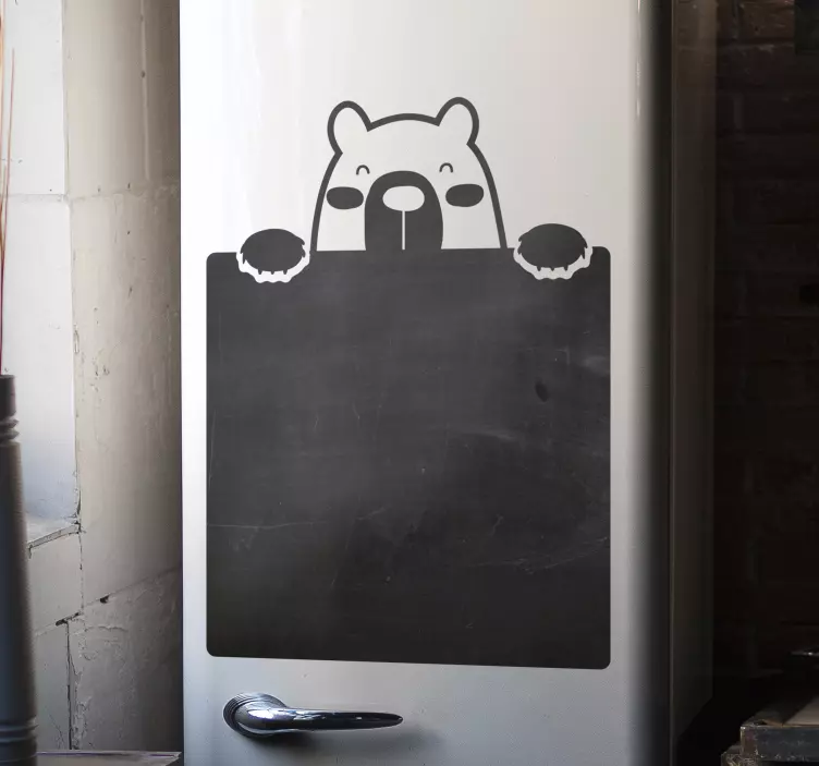 Bamse tavle notepad skrive på klistermærke - TenStickers