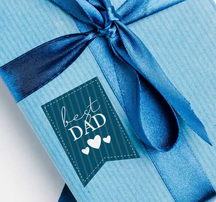 Bedste far-label andre begivenheder sticker - TenStickers