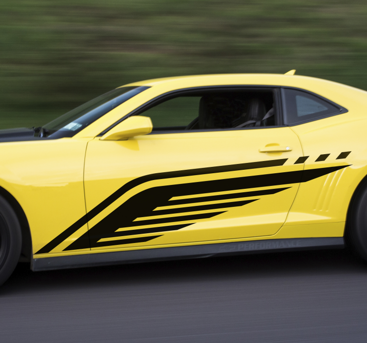 Sorte vinger klistermærker til bil - TenStickers