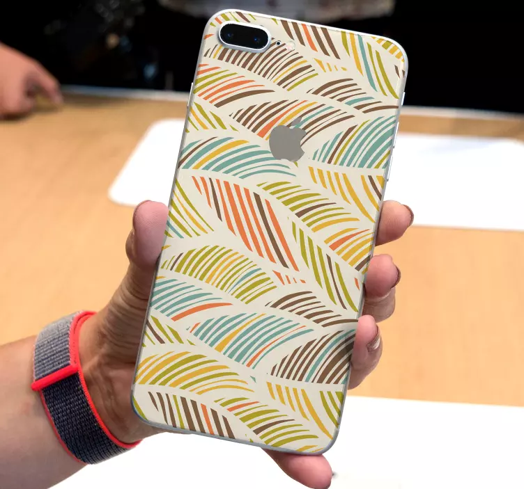 Blomster mønstre floral klistermærke - TenStickers