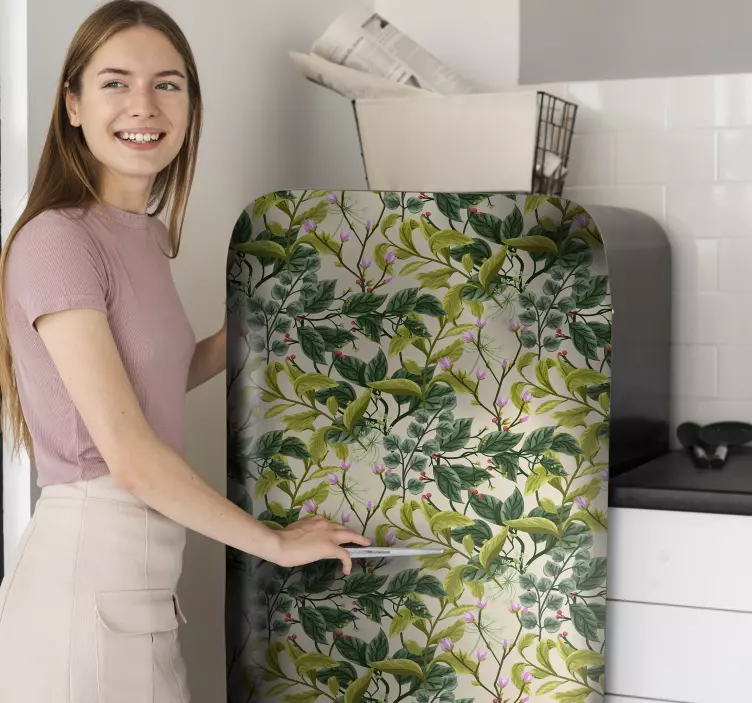 Klistermærke med blomster og planter - TenStickers