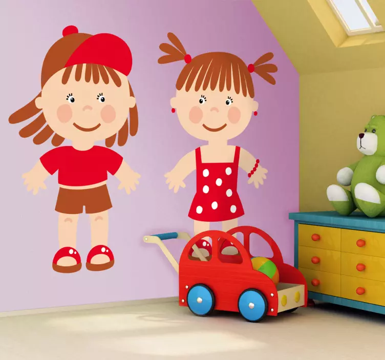 Børn klistermærker småbørn - TenStickers