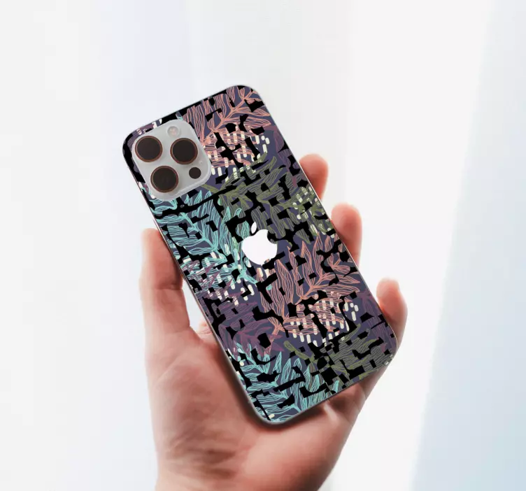 Botanisk bladmotiv wallsticker dyr - TenStickers