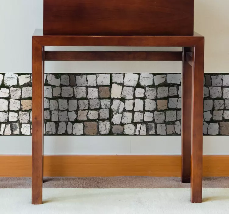 Brostensbelægning klistermærke - TenStickers