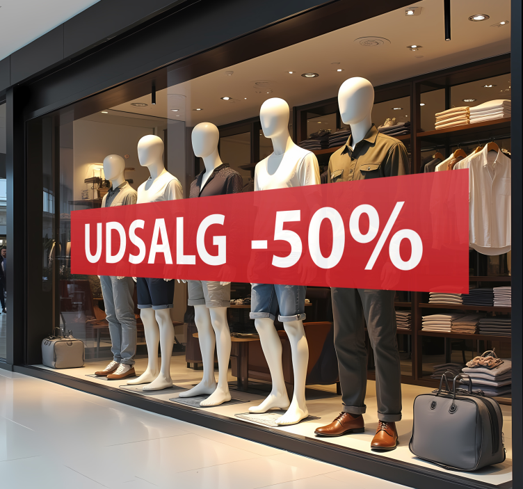 Brugerdefineret rabat salgsklistermærke - TenStickers