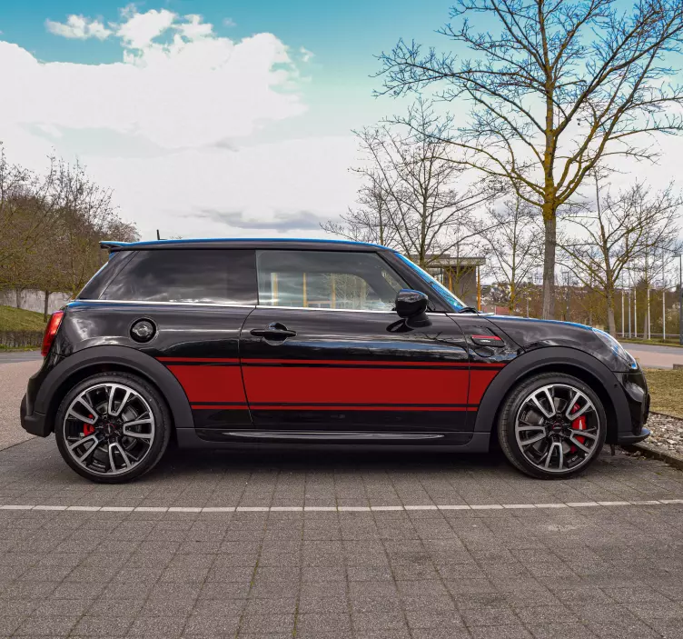 Klistermærker til bil brugerdefineret rally - TenStickers