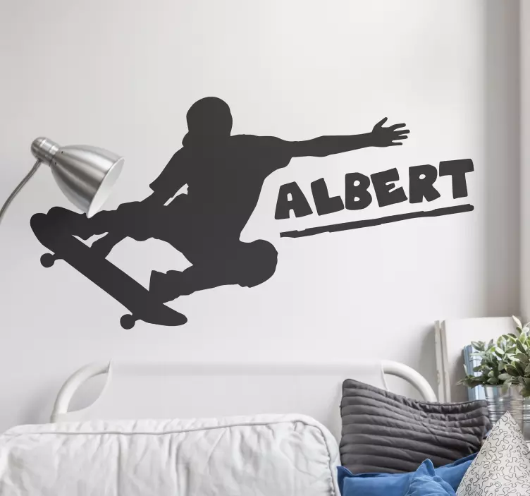 Tilpasset skateboard ekstremsport mærkat - TenStickers