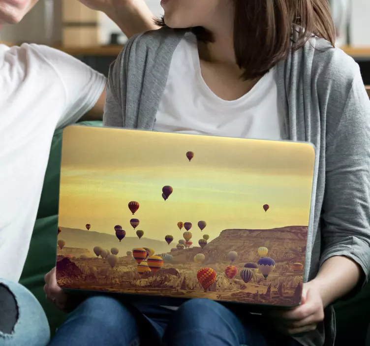 Cappadocia ballonfestival rejse wallsticker - TenStickers