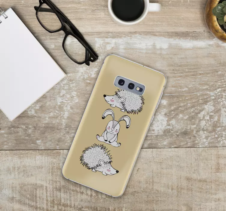 Charmerende væsenvenner Samsung klistermærke - TenStickers