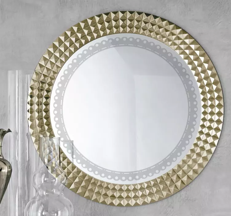 Cirkel disposition dekorativt mærkat - TenStickers