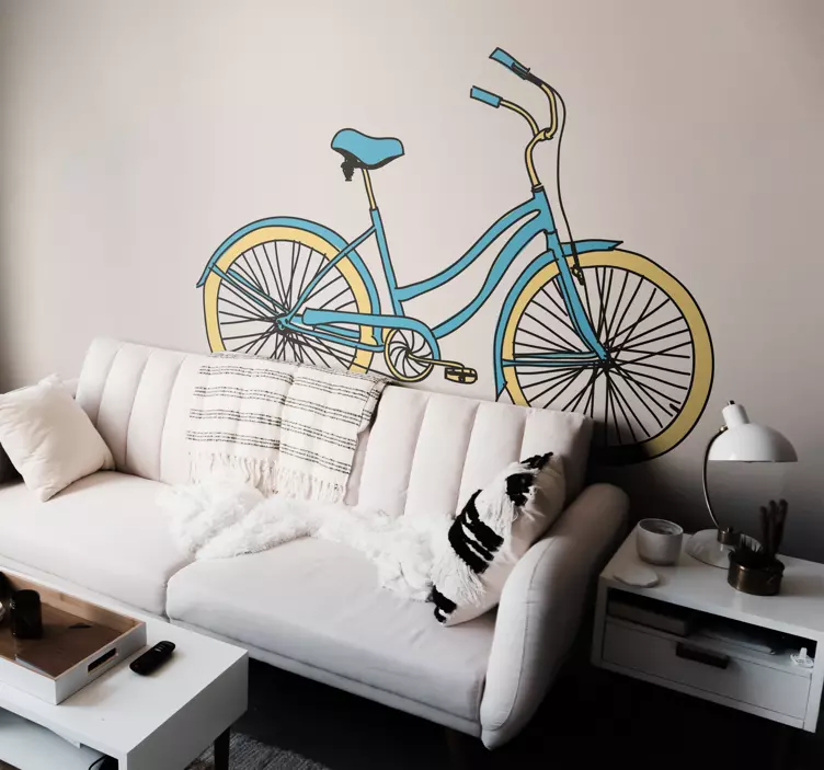 Cykel sport klistermærke - TenStickers
