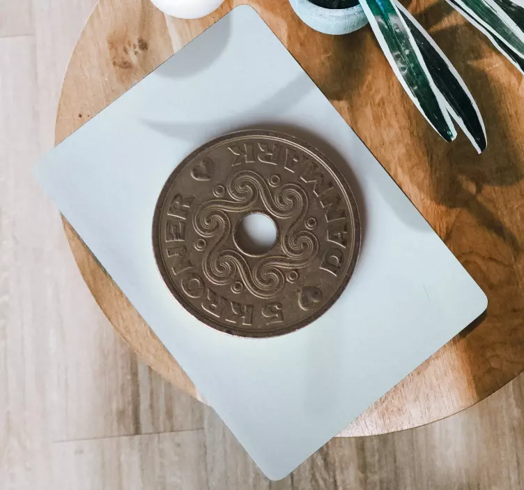 De danske penge kroner bærbar hud - TenStickers