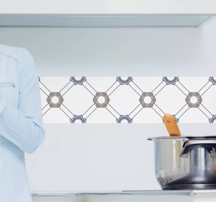 Dekorativ tapet wallsticker - TenStickers