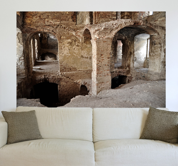 Dekorative vinylruiner by klistermærke - TenStickers