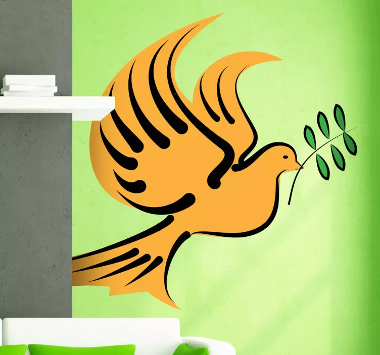 Dove oliven gren dekal - TenStickers