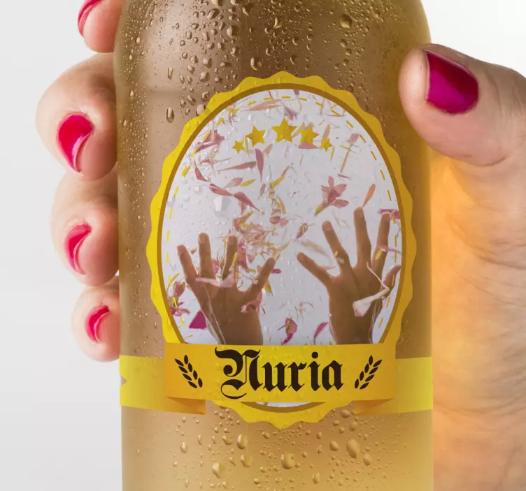 Drikkevarer fest fest klistermærke - TenStickers