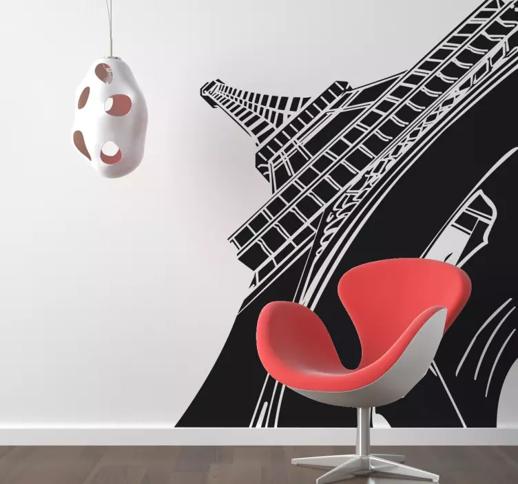 Eiffeltårnet wallsticker - TenStickers