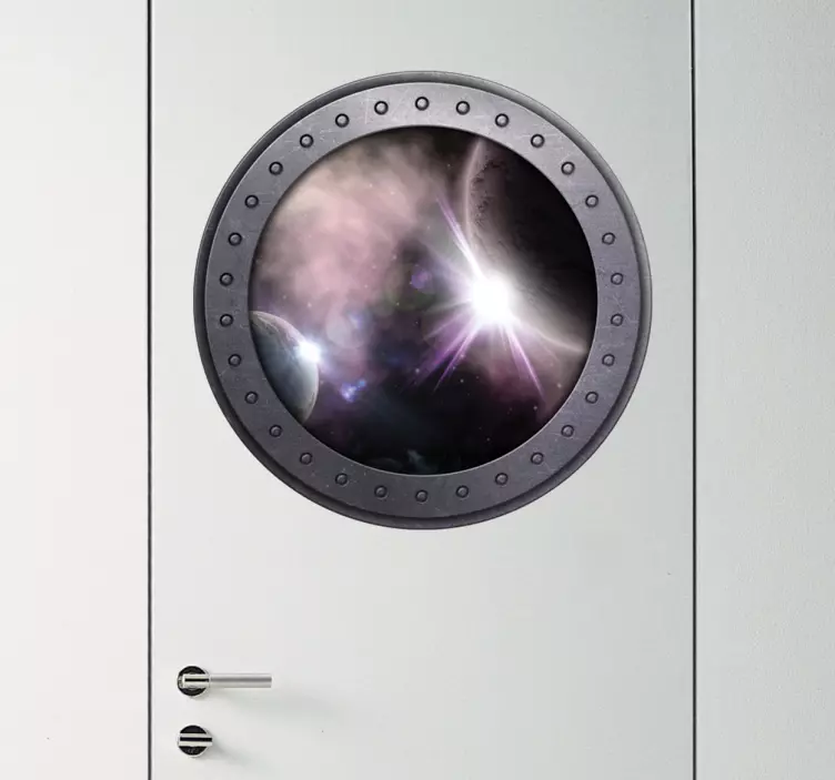 Klistermærke til vindue til plads - TenStickers