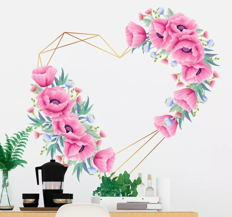 Klistermærke for eukalyptus blomster - TenStickers