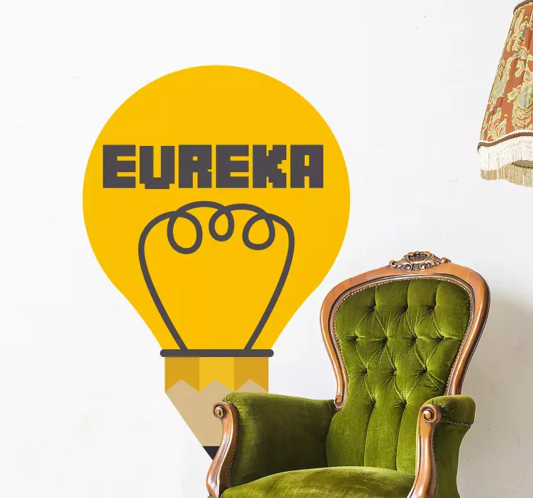 Eureka-idéer oplyser sind wallsticker dyr - TenStickers