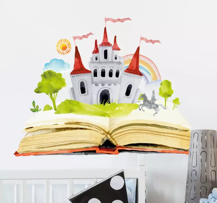 Eventyrs slot wallsticker - TenStickers