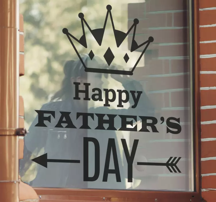 Fars dag klistermærke - TenStickers