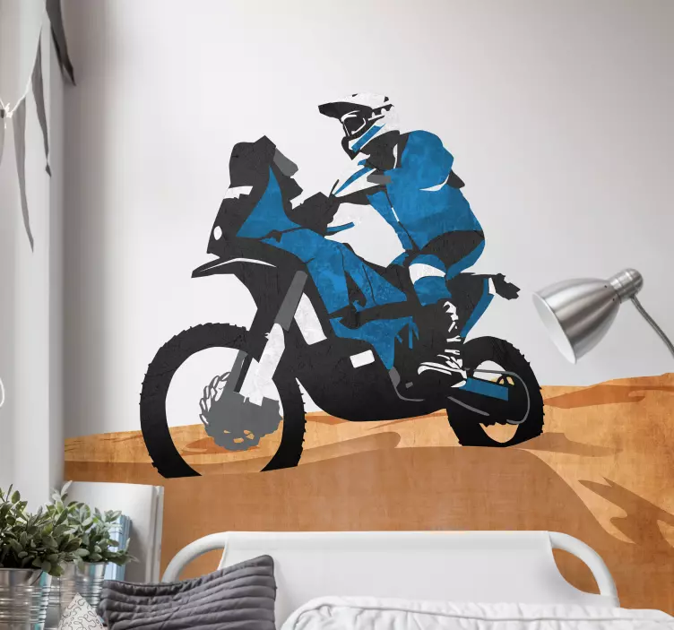 Fed motorcross wallsticker - TenStickers