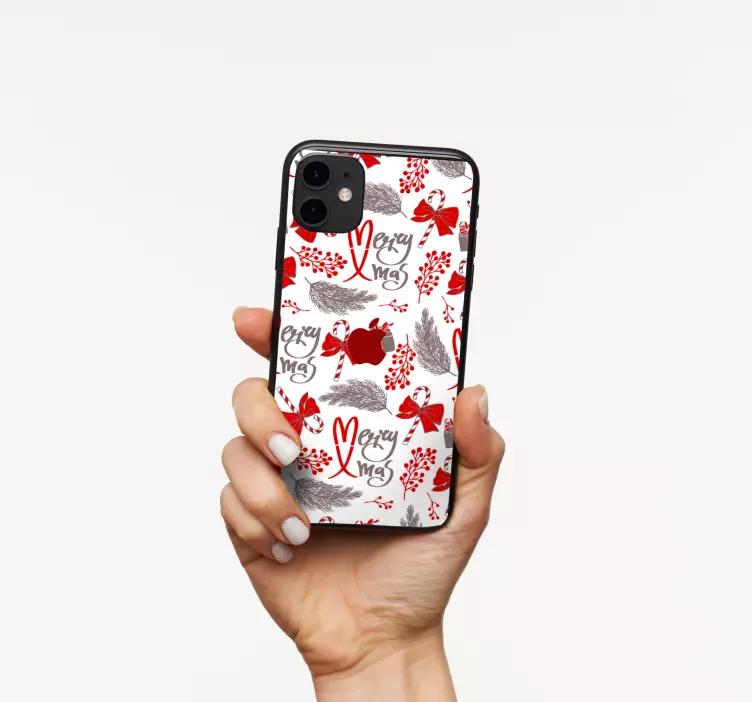 Juleklistermærke til festlig sæson glæde - TenStickers