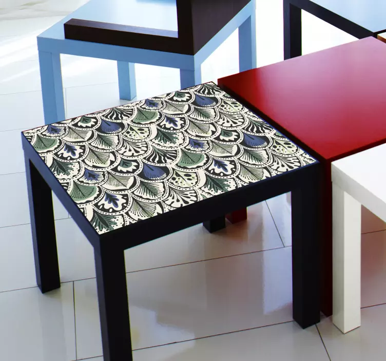 Klistermærke til fjer kabinet - TenStickers