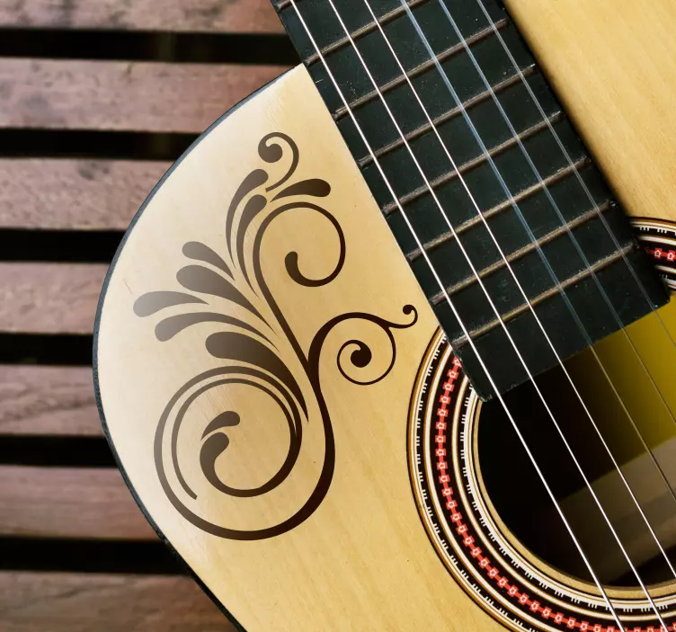 Floral blomstermurke klistermærke - TenStickers