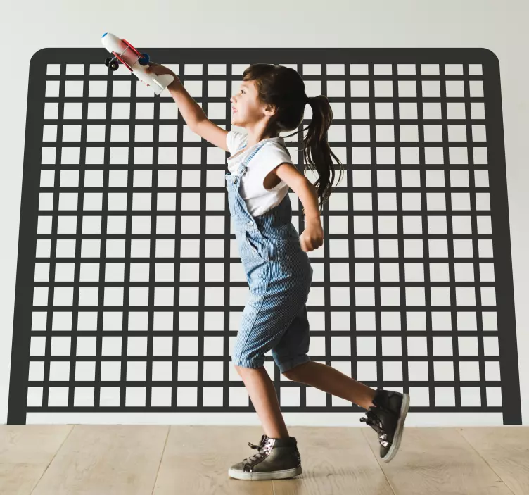 Fodboldmål fodboldvægoverføringsbillede - TenStickers