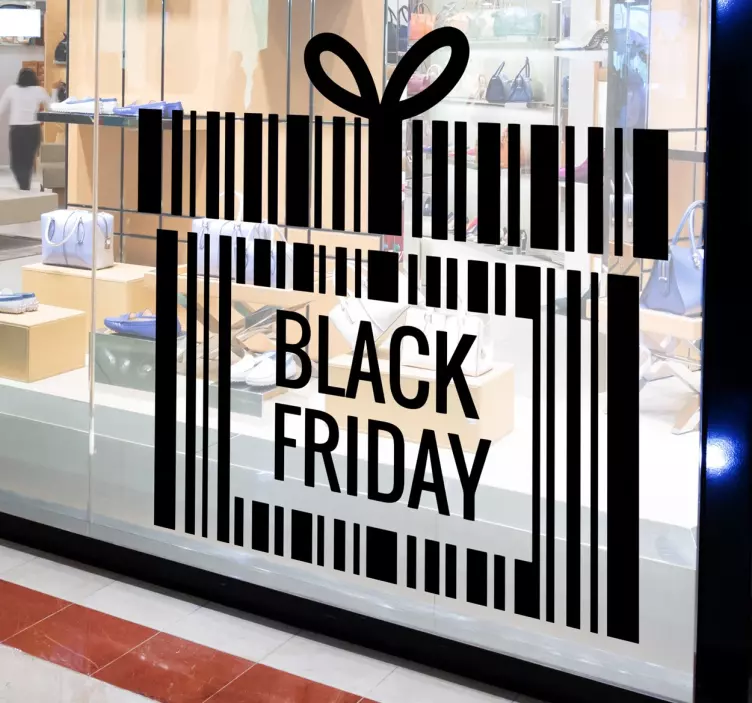 Gave BLACK FRIDAY sticker - TenStickers