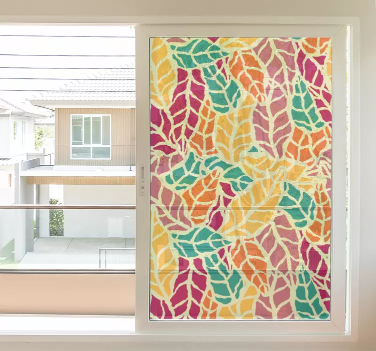 Gennemskinnelig vindue vinyl klistermærke - TenStickers