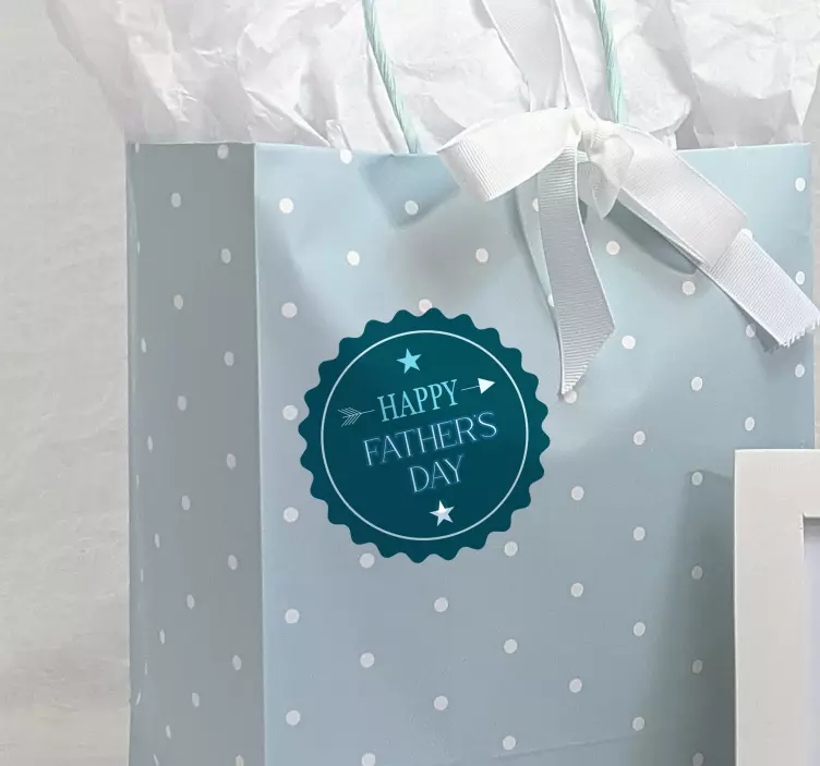 Glad fars dag etiket andre begivenheder klistermærke - TenStickers