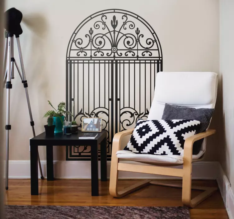 Gotisk bue retro klistermærker - TenStickers