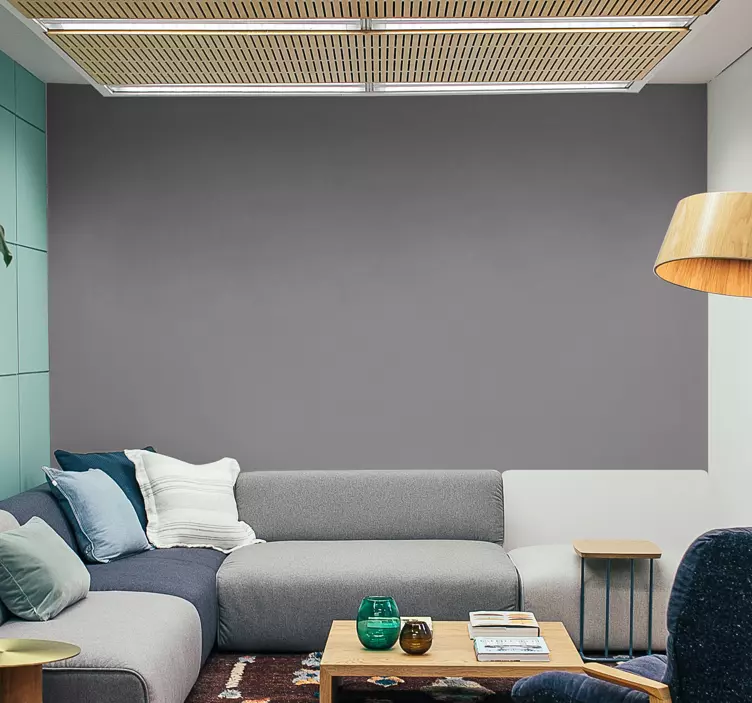 Grå almindeligt vinylplade - TenStickers