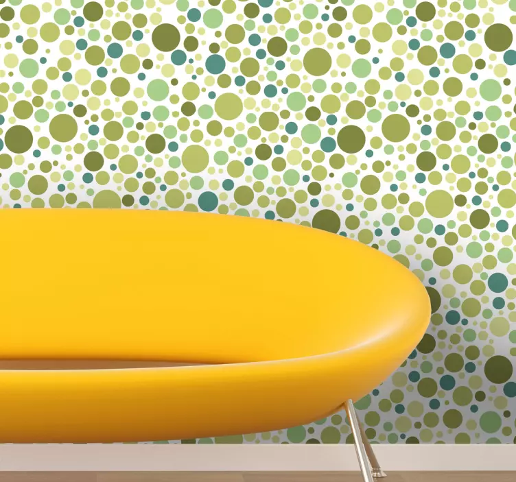 Grøn klistermærke med vinylark - TenStickers