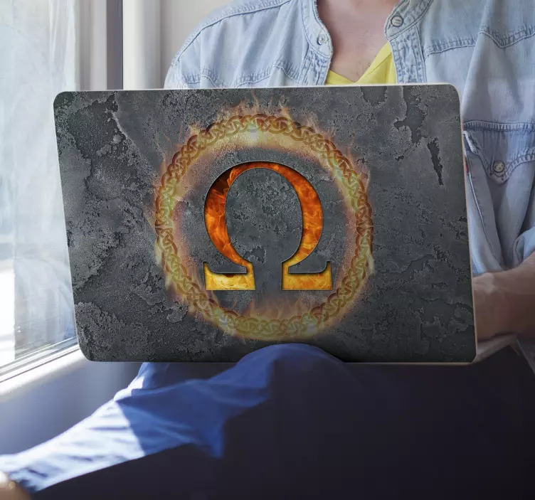 God of war laptop klistermærke - TenStickers