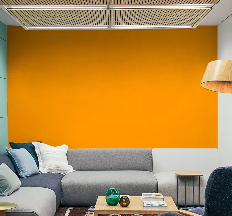 Gul almindeligt vinylplade - TenStickers