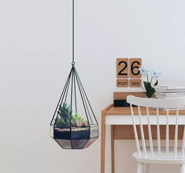Hængende Plante wallsticker - TenStickers