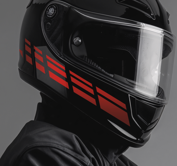 Hurtigt linjedesign motorcykelklistermærke - TenStickers