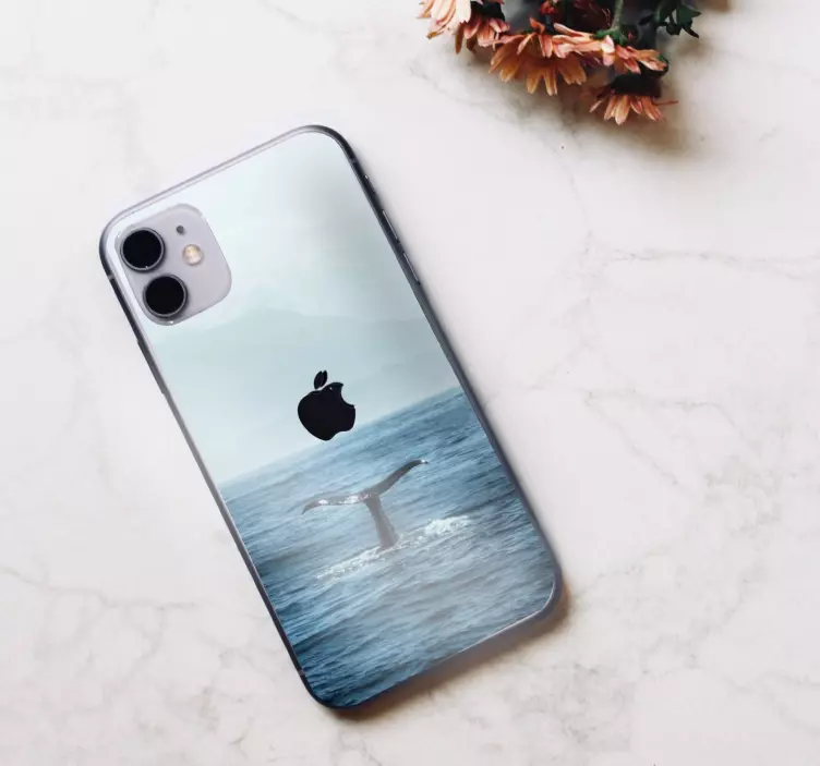 Hvalhale plasker wallsticker dyr - TenStickers