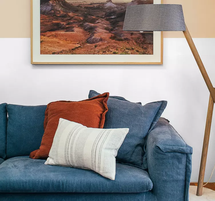 Hvid almindeligt ark vinyl til væg - TenStickers