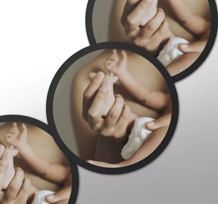 Ikoner for upload af cirkelbilleder wallsticker dyr - TenStickers