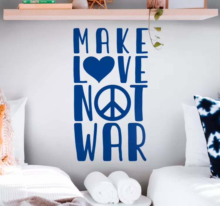 Inspirerende citat typografi wallsticker dyr - TenStickers