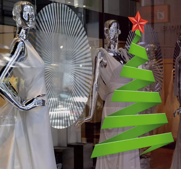 Julestickers juletræ - TenStickers