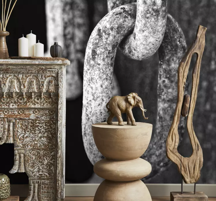 Kæde vægfoto - TenStickers