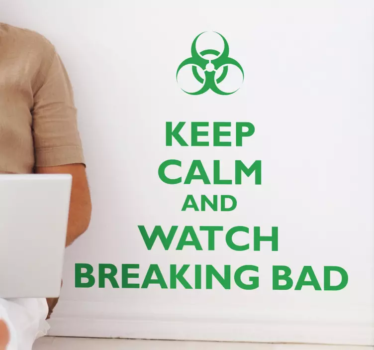 Keep calm Breaking bad wallsticker - TenStickers